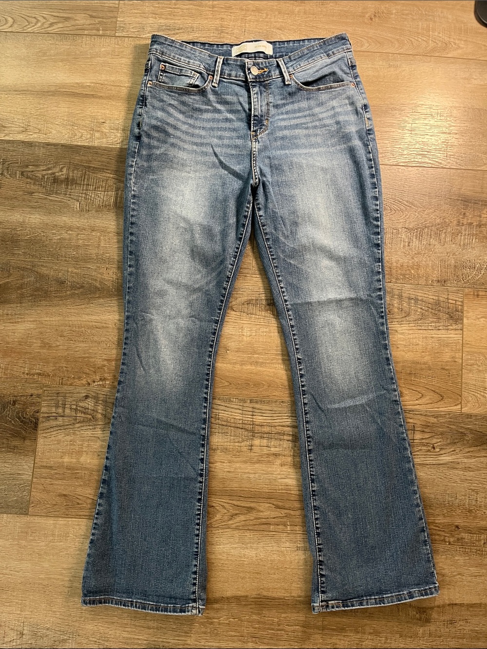 Signature by Levi Strauss Light Blue Bootcut Jeans